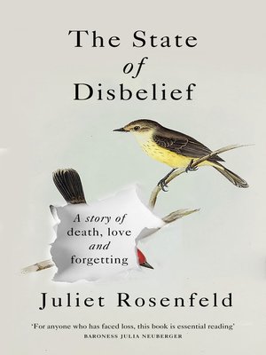 cover image of The State of Disbelief